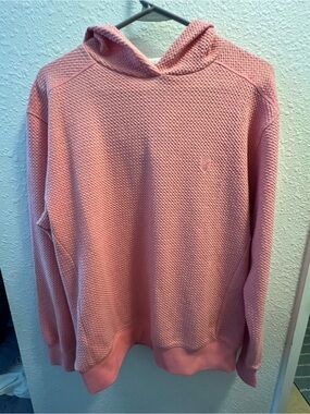 Born Primitive Pink Textured Hoodie Sweater